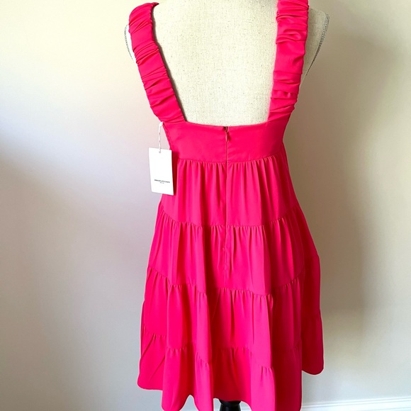 Amanda Uprichard Nicolia Dress in Begonia - Picture 4 of 4